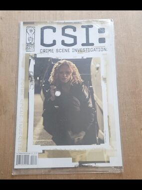 CSI Crime Scene Investigation #3b 2003 IDW Publishing Variant 8.0